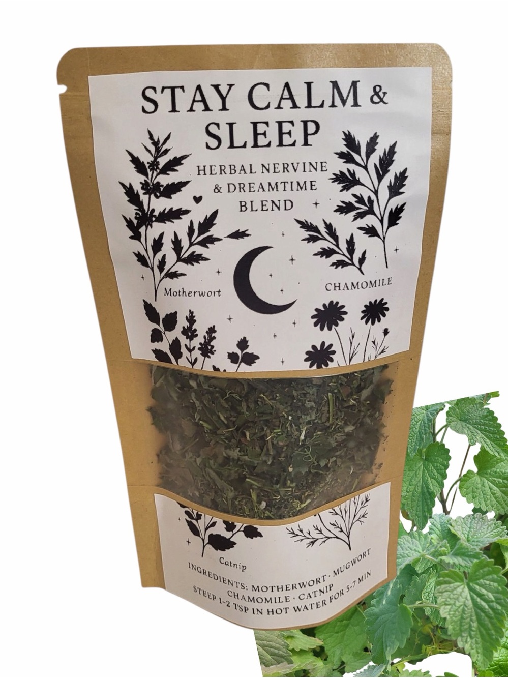 Stay Calm & Sleep – Herbal Nervine & Dreamtime Blend